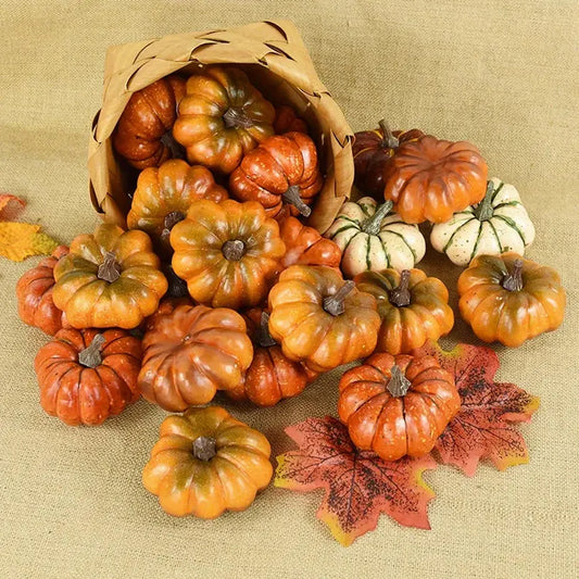 Artificial Pumpkin Set
