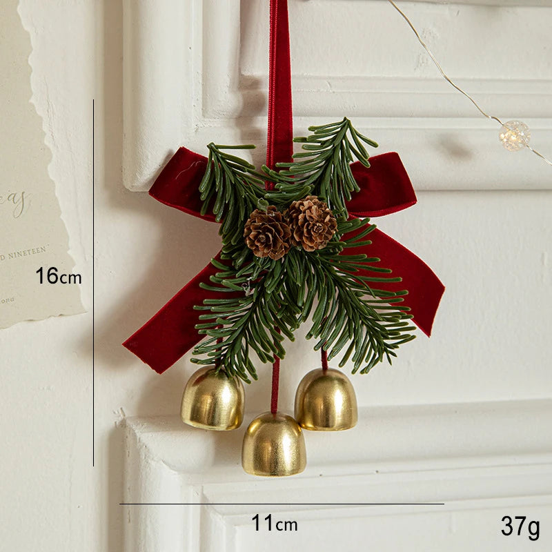Christmas Jingle Bells Door Hanger Ornament