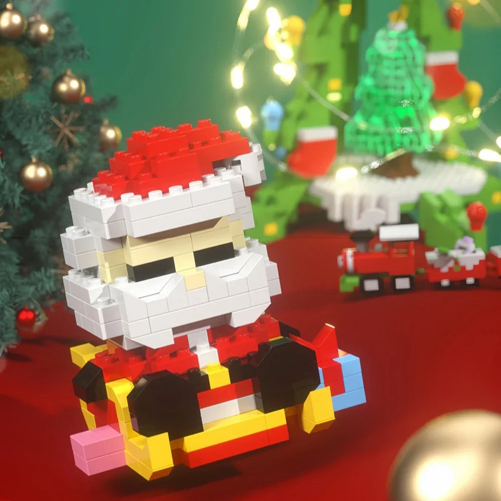 Christmas Micro Mini Building Blocks Toys