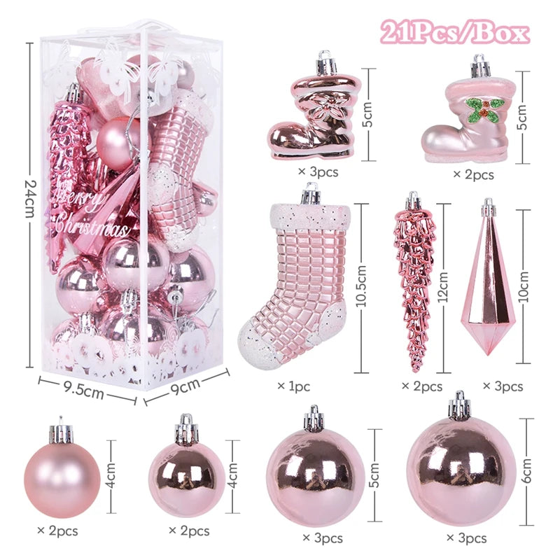Christmas Ball Ornament Set